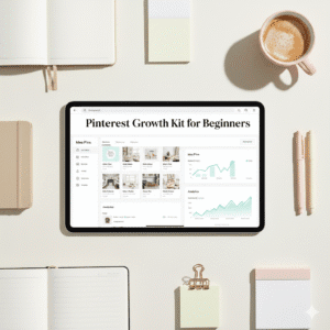 complete Pinterest Growth Guide with Website Setup Kit  2025
