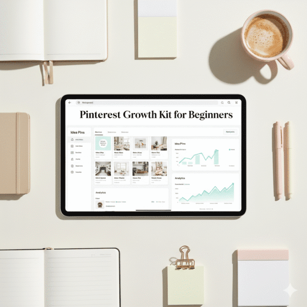 complete Pinterest Growth Guide with Website Setup Kit  2025