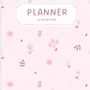 Pink and Purple Floral Aesthetic Digital Planner